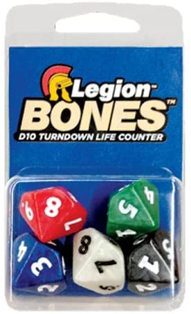 Legions Bones D10 Turn down Life Counter - Pastime Sports & Games