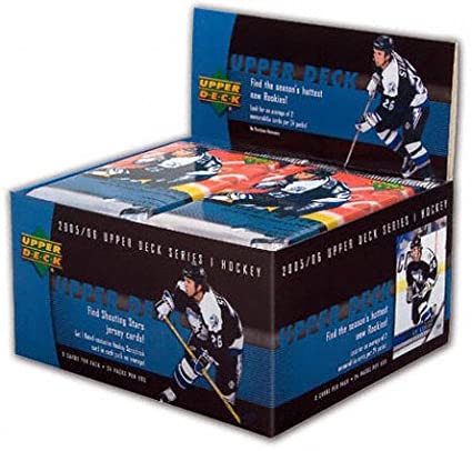2005/06 Upper Deck Series 1 Hockey Retail Box - Pastime Sports & Games