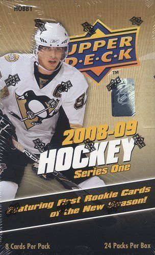2008/09 Upper Deck Series 1 Hockey Hobby Box - Pastime Sports & Games