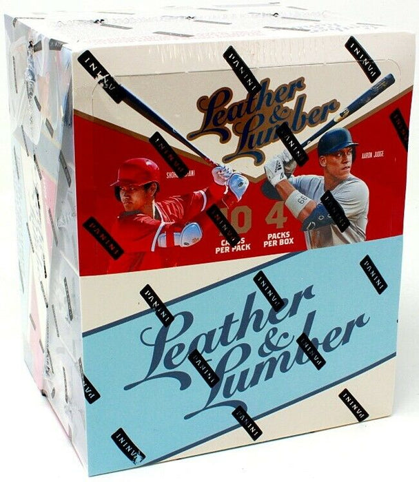 2019 Panini Leather & Lumber Baseball Hobby - Pastime Sports & Games