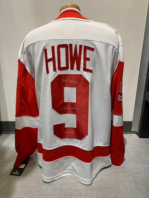 Gordie Howe Detroit Red Wings Signed Mr Hockey White Fanatics Jersey