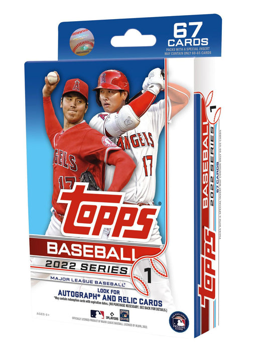 2022 Topps Series 1 / One MLB Baseball Hanger Box - Pastime Sports & Games