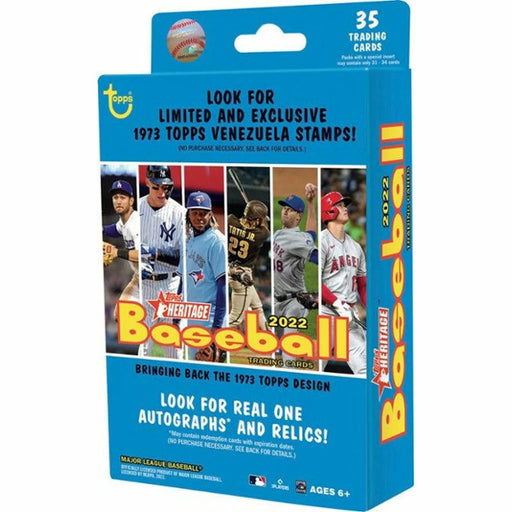 2022 Topps Heritage MLB Baseball Hanger Box - Pastime Sports & Games