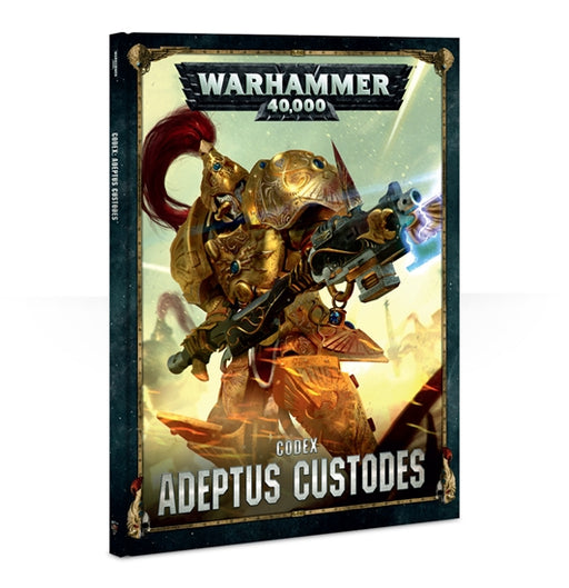 Warhammer 40,000 Codex Adeptus Custodes (01-14-60) - Pastime Sports & Games