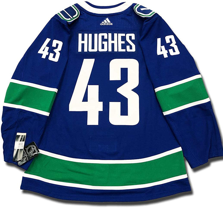 2018/19 Quinn Hughes Vancouver Canucks Home Jersey Adidas - Pastime Sports & Games