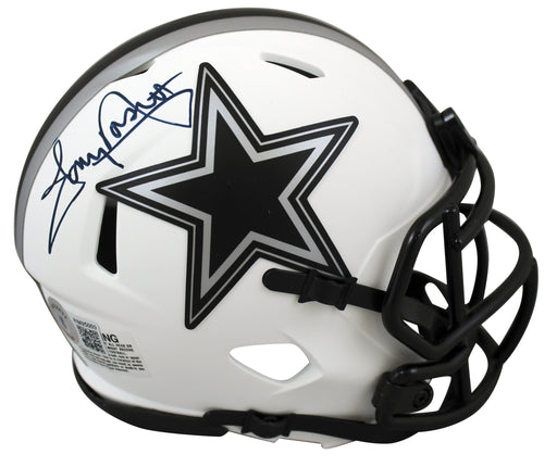 Tony Dorsett Autographed Dallas Cowboys Mini Helmet - Pastime Sports & Games