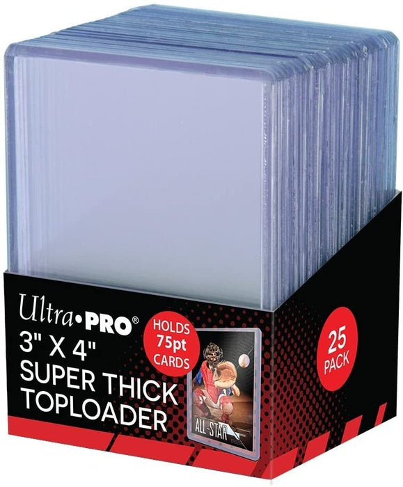 Ultra Pro 3"X4" Toploader Top Load Topload - Pastime Sports & Games
