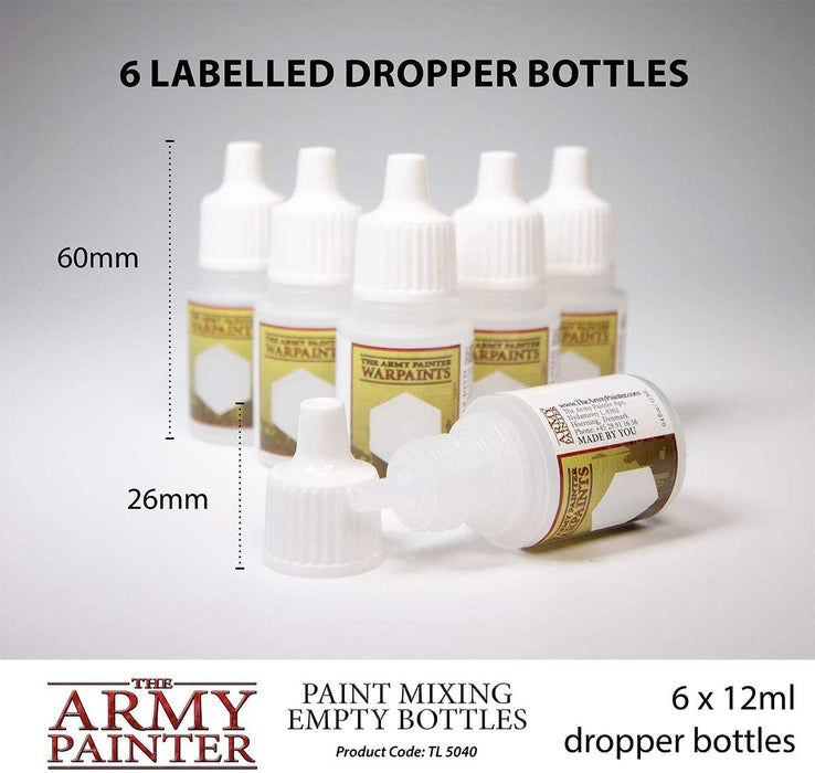 The Army Painter Empty Dropper Bottles - Pastime Sports & Games