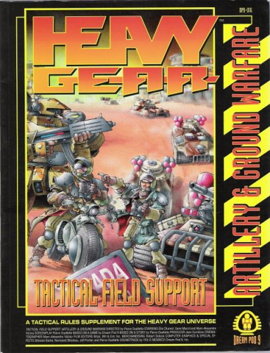 Heavy Gear: Tactical Field Support Artillery & Ground Warfare - Pastime Sports & Games