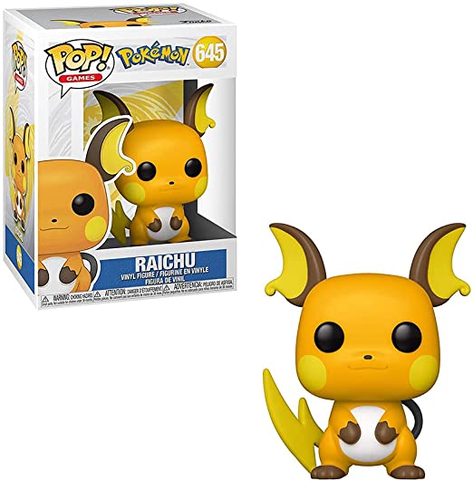 Funko Pop! Pokemon Raichu #645 - Pastime Sports & Games