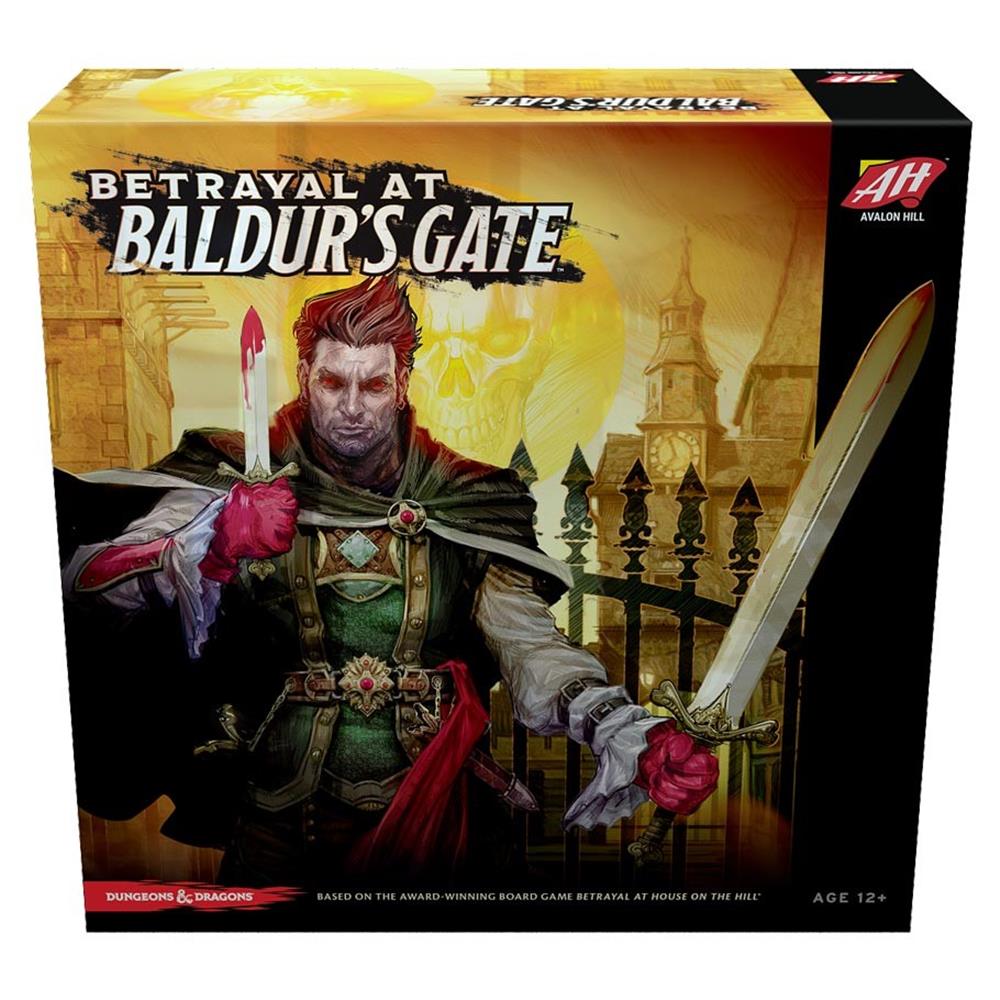 Betrayal at Baldur's Gate Fantasy Board Game Wizards of the Coast WOCC37100000 - Pastime Sports & Games