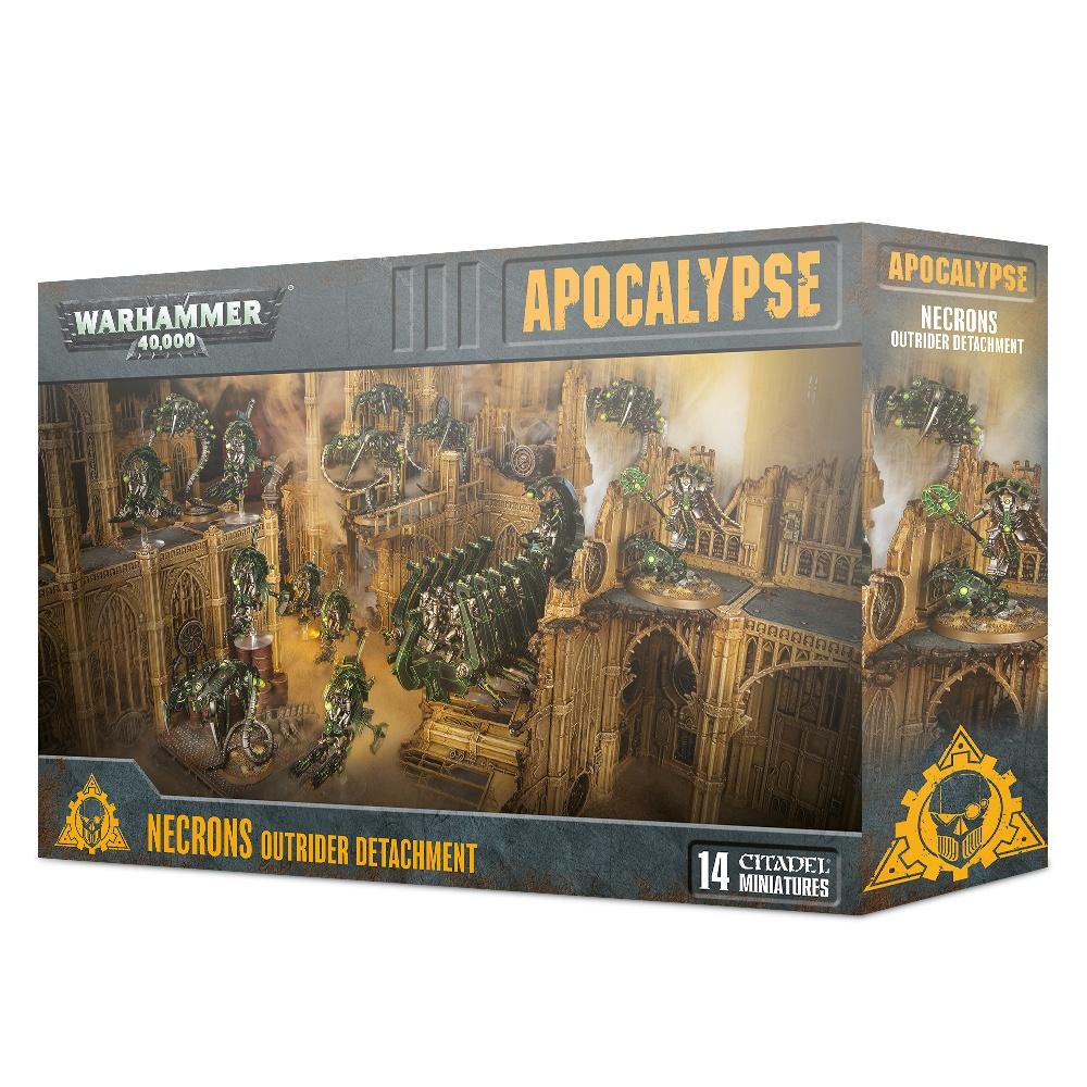 Warhammer 40,000 Apocalypse Necrons Outrider Detachment (49-23) - Pastime Sports & Games