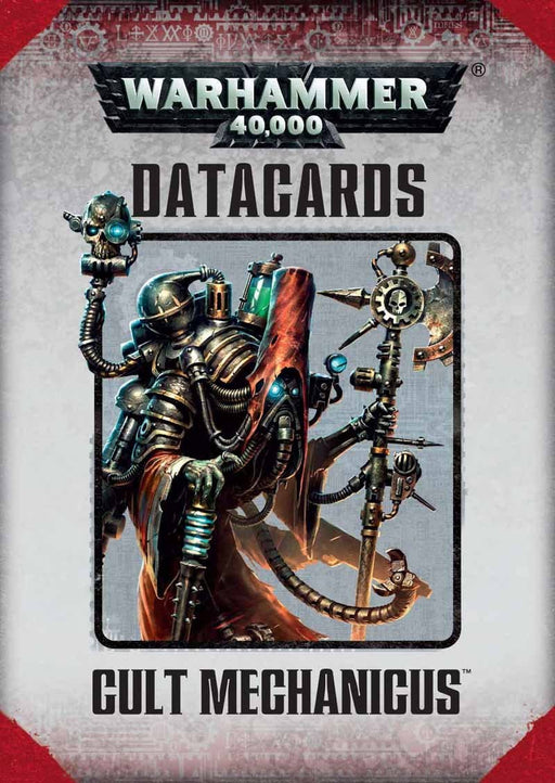 Warhammer 40,000 Datacards Cult Mechanicus (59-04-60) - Pastime Sports & Games