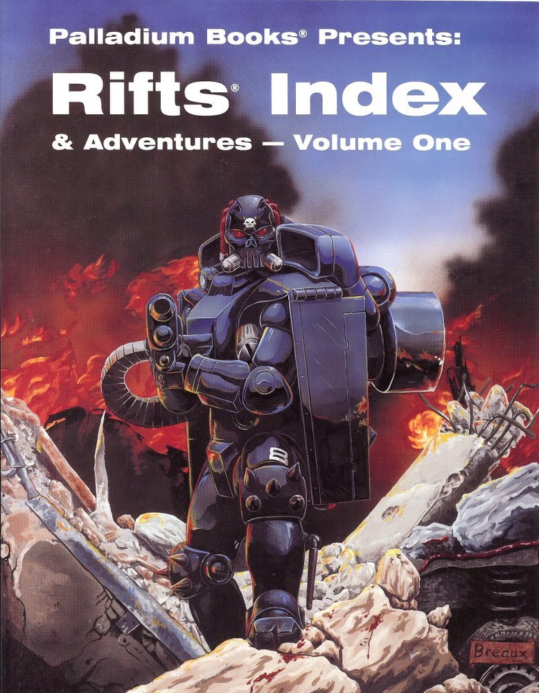 Rifts Index & Adventures Volume One - Pastime Sports & Games