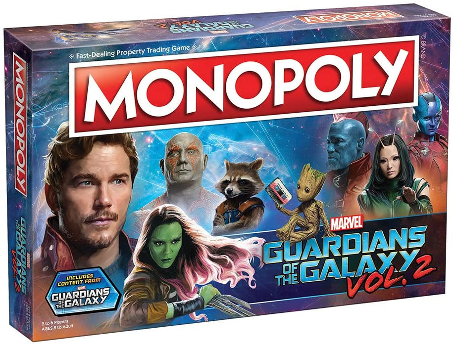 Monopoly Guardians Of The Galaxy Vol. 2 - Pastime Sports & Games