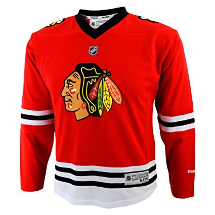 Chicago Blackhawks Youth Home Red Jersey - Pastime Sports & Games