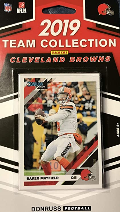 2019 Panini Donruss NFL Team Collection Cleveland Browns - Pastime Sports & Games