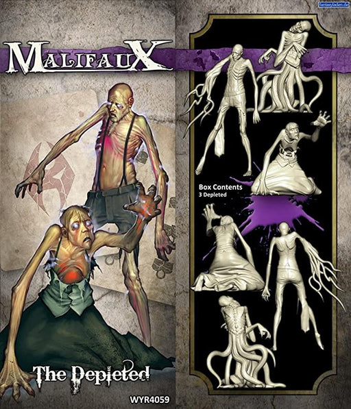 Malifaux The Neverborn The Depleted (WYR4059) - Pastime Sports & Games