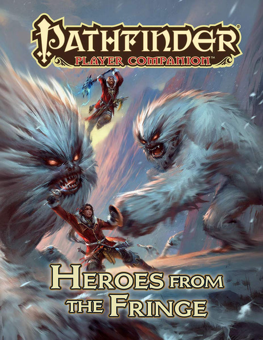 Pathfinder Player Companion Heroes From The Fringe - Pastime Sports & Games