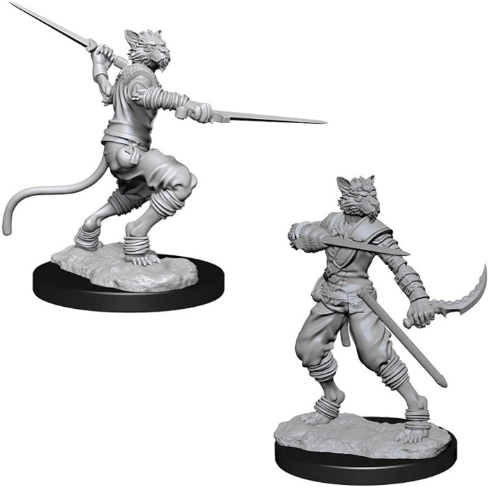 Nolzur's Marvelous Miniatures Male Tabaxi Rogue W7 (73540) - Pastime Sports & Games