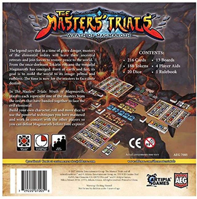 The Masters' Triats Wrath Of Magmaroth - Pastime Sports & Games