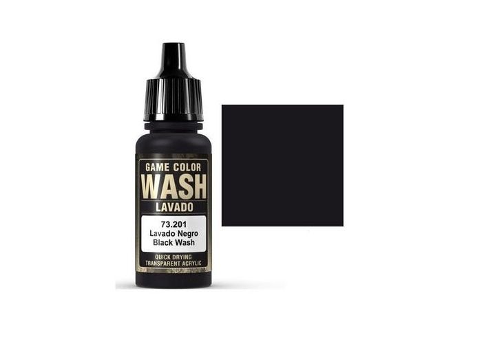 Vallejo Game Wash Paint (73.200 to 73.207) - Pastime Sports & Games