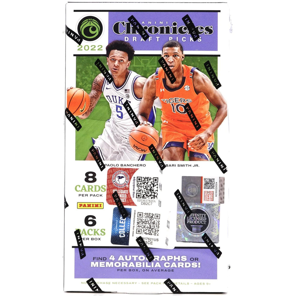 2022/23 Panini Chronicles Draft Picks Basketball Hobby Box