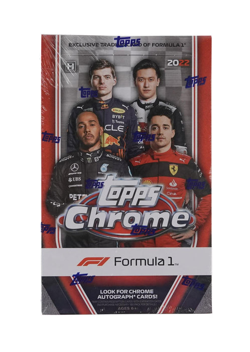 2022 Topps Chrome Formula 1 F1 Hobby Lite Box / Case - Pastime Sports & Games