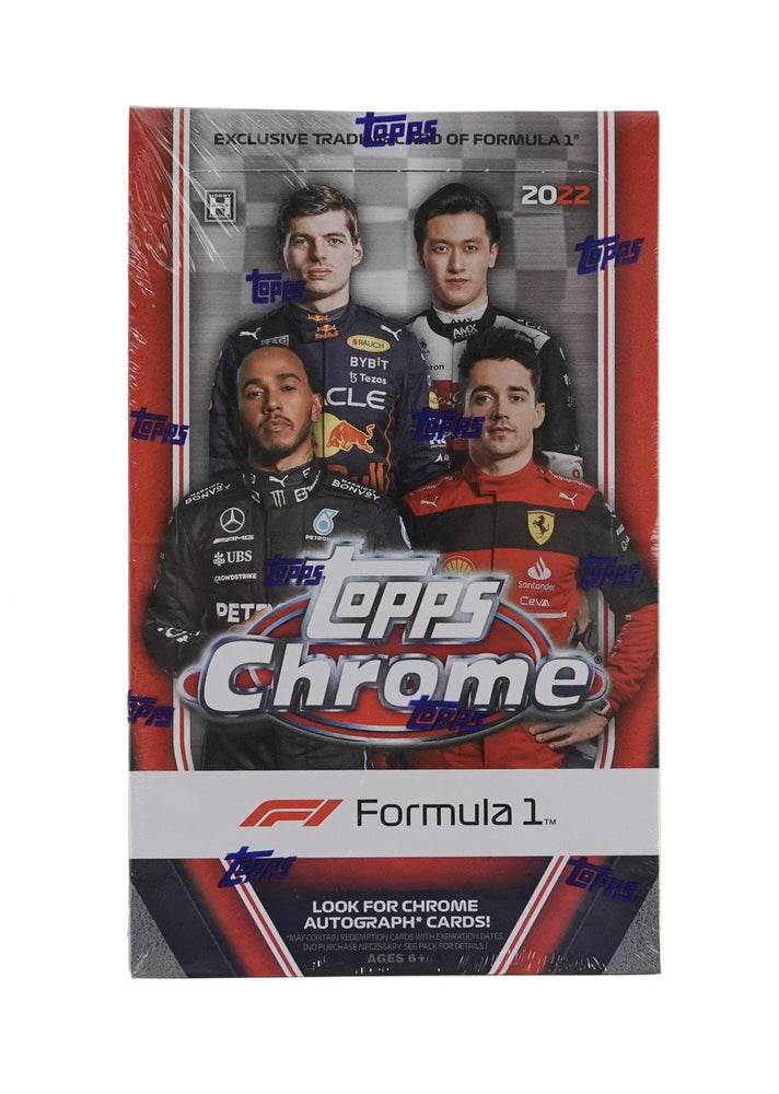 2022 Topps Chrome Formula 1 F1 Hobby Lite Box / Case - Pastime Sports & Games