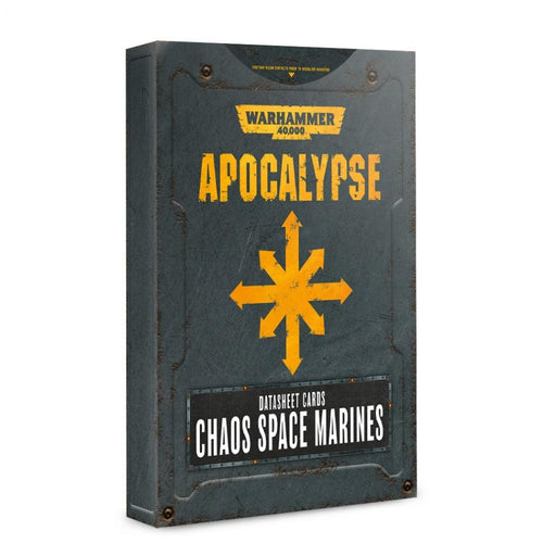 Warhammer 40,000 Apocalypse Datasheet Cards Chaos Space Marines (43-71-60) - Pastime Sports & Games