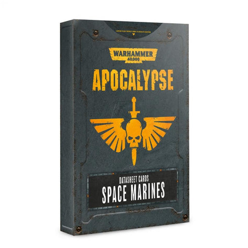 Warhammer 40,000 Apocalypse Datasheet Cards Space Marines (53-44-60) - Pastime Sports & Games