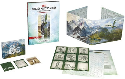 Dungeons & Dragons Dungeon Master's Screen Wilderness Kit - Pastime Sports & Games