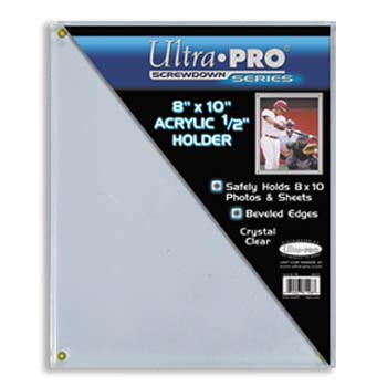 Ultra Pro 8X10 Acrylic Screwdown 1/2" Holder - Pastime Sports & Games