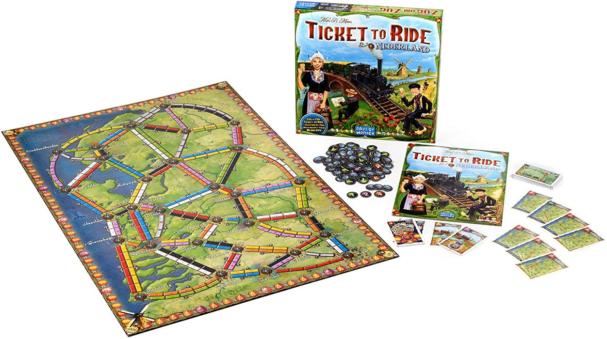Ticket To Ride Map Collection Volume 4 Nederland - Pastime Sports & Games