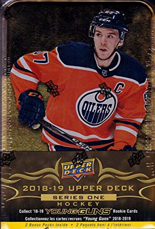 2018/19 Upper Deck Series 1 Hockey Tin (Box) - Pastime Sports & Games