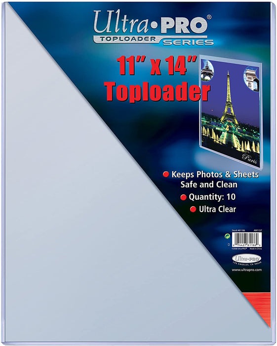 Ultra Pro 11X14 Toploader - Pastime Sports & Games