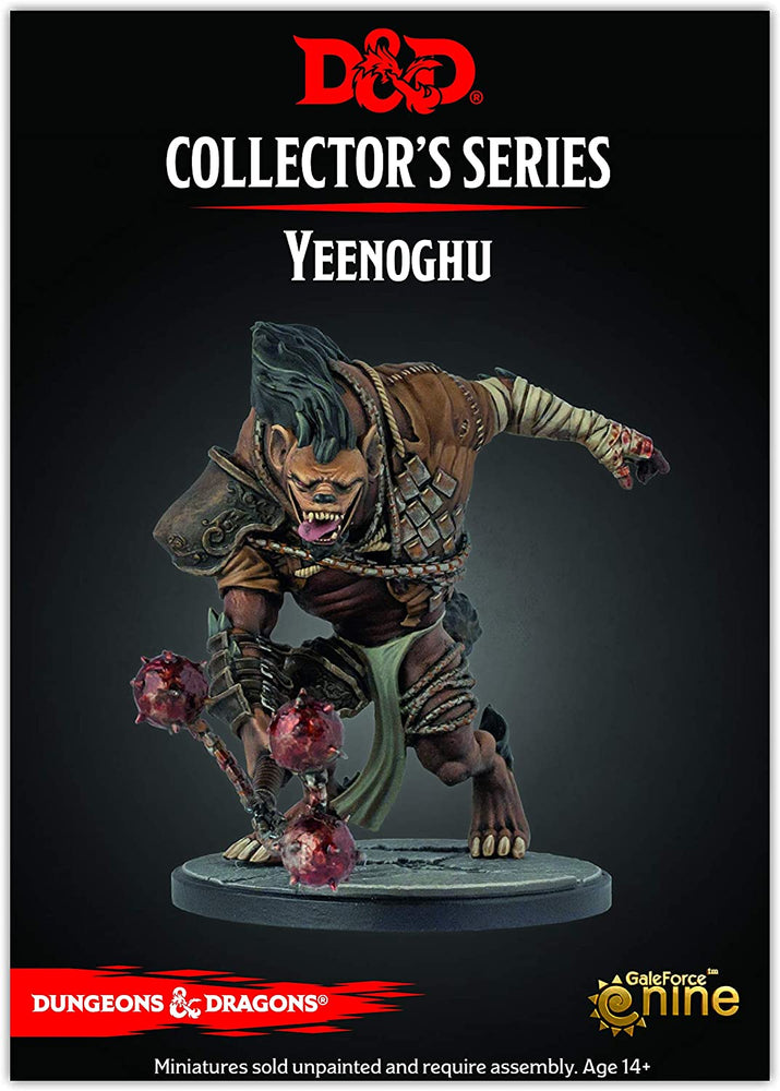 D&D Collector Series Miniatures Yeenoghu - Pastime Sports & Games