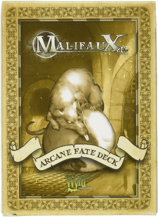 Malifaux Arcane Fate Deck - Yellow - Pastime Sports & Games