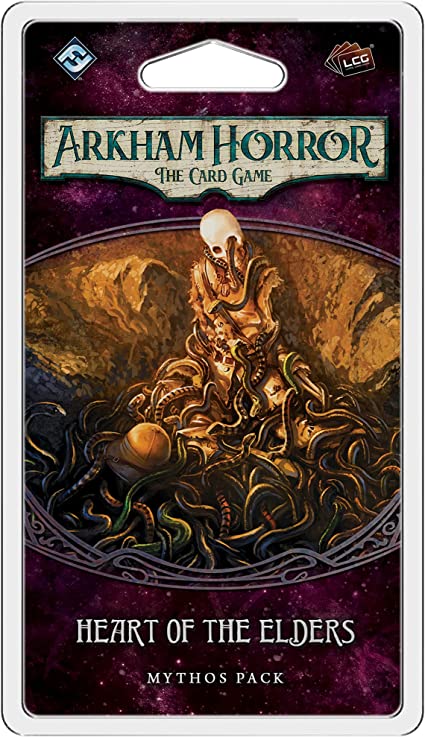 Arkham Horror The Card Game Heart Of The Elders Mythos Pack - Pastime Sports & Games