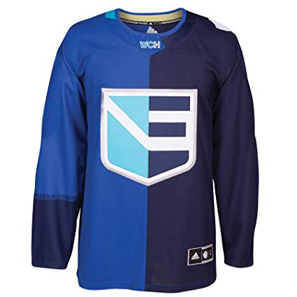 2016 World Cup Of Hockey Team Europe Adidas Home Blue Jersey - Pastime Sports & Games