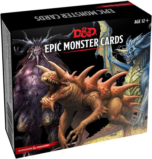 Dungeons & Dragons Epic Monster Cards - Pastime Sports & Games