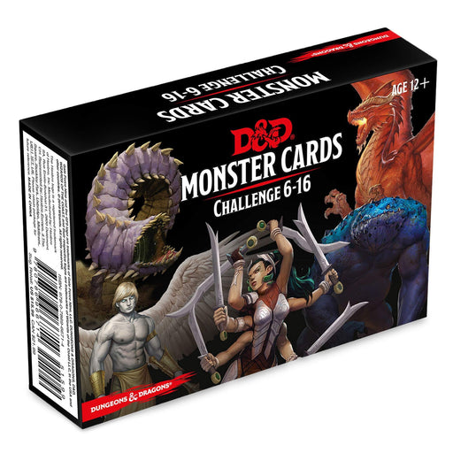 D&D Monster Cards Challenge 6-16 - Pastime Sports & Games