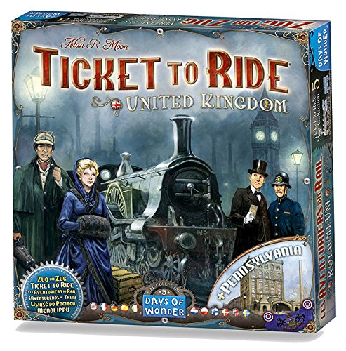 Ticket to Ride: United Kingdom Map Collection 5 - Pastime Sports & Games
