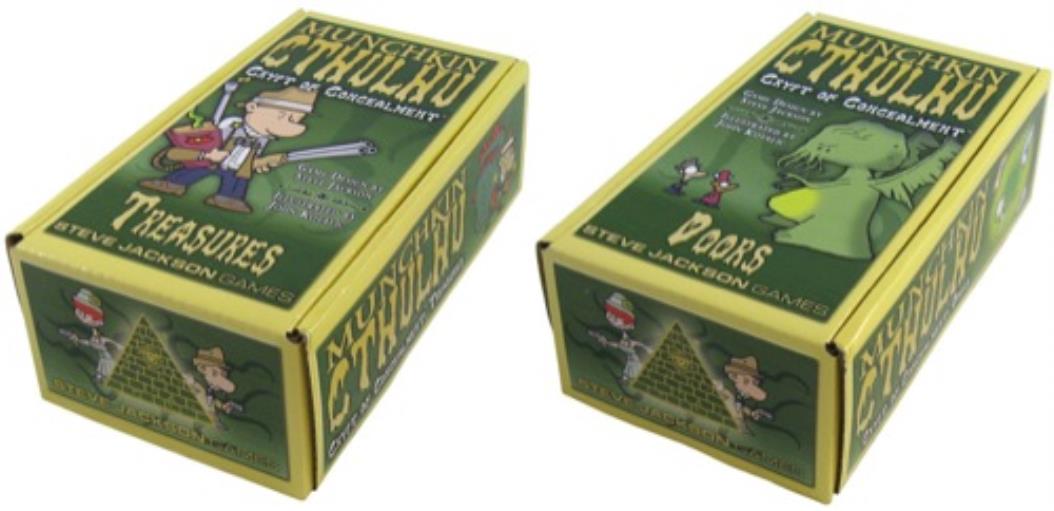 Munchkin Cthulhu Crypts Of Concealment - Pastime Sports & Games