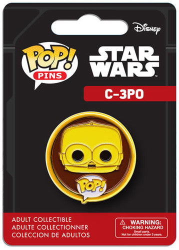 Funko Pop Pin Star Wars C-3PO - Pastime Sports & Games