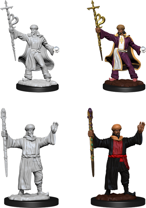 Nolzur's Marvelous Minis Male Human Wizard (90137) - Pastime Sports & Games