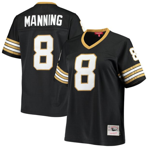 New Orleans Saints Archie Manning 1979 Mitchell & Ness Black Football Jersey - Pastime Sports & Games