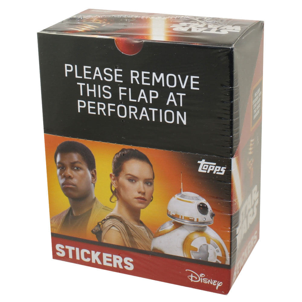 Topps Collectible Stickers - Star Wars The Force Awakens Series 1 - BOX (50 Packs) - Pastime Sports & Games