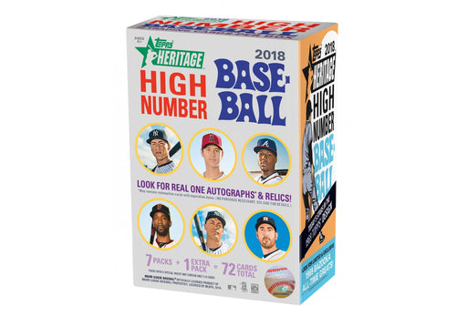 2018 Topps Heritage High Number Baseball Blaster Box - Pastime Sports & Games