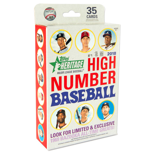 2018 Topps Heritage High Number Baseball Hanger Box - Pastime Sports & Games